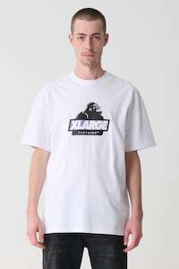 Tees Mens: XLARGE Slanted Tee White