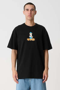 Tees Mens: XLARGE Peace Man Tee Black
