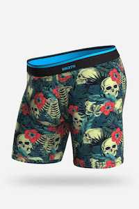 Underwear Mens: BN3TH Classic Print Jungle Skull Multi