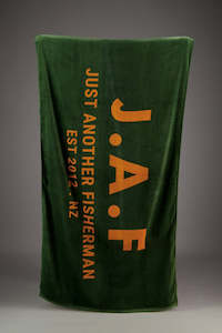 Towel: JUST ANOTHER FISHERMAN Jaf Towel Pine