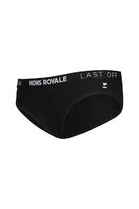 MONS ROYALE Womens Folo Brief Black
