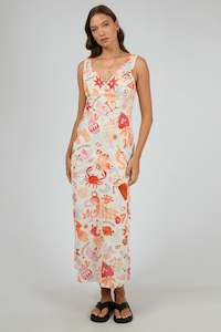 All About Eve: ALL ABOUT EVE Tyra Maxi Dress Vintage White