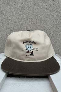 Base: BASE Sunday Club X Love Wanaka Class 2 Tone Cap Natural Walnut