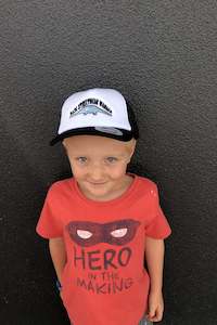 Base: BASE Dino Kids Trucker Cap White Black