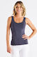 BETTY BASICS Emma Scoop Tank Steel