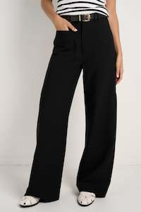 Pants Womens: AMONG THE BRAVE Zoey Tailored Pant Black
