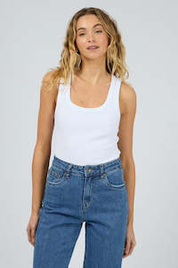 Tanks Womens: SILENT THEORY Mia Tank White