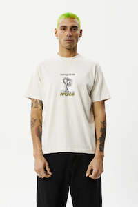 AFENDS Farm Fresh Retro Fit Tee Moonbeam