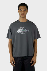 Dickies: DICKIES Rattle N Burn 330 Oversized Tee Charcoal