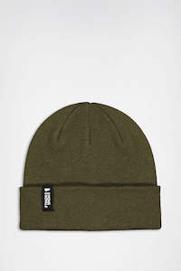 Beanies: MONS ROYALE Unisex McCloud Merino Beanie Vert Lock Up Dark Olive
