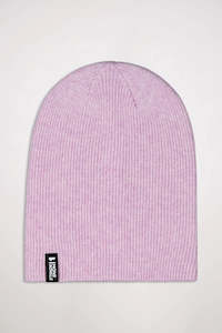 Beanies: MONS ROYALE Unisex Chunky Logger Beanie VLU Orchid Marl