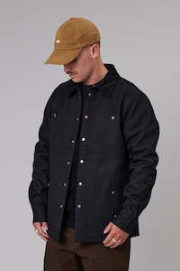 Jackets Mens: JUST ANOTHER FISHERMAN Boatbuilder Jacket 3.0 Black