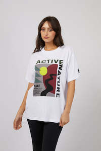 All About Eve: ALL ABOUT EVE National Tee Vintage White