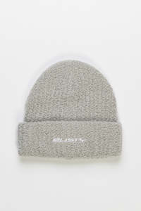 Beanies: RUSTY Bonnie Boucle Beanie Oyster Grey