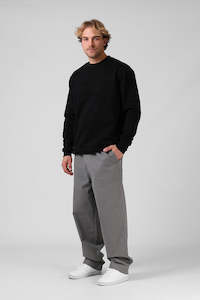 Crews Mens: RPM Emboss Crew Black