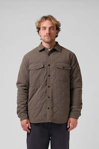 Jackets Mens: RPM Quilted Jacket Khaki