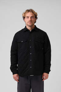Jackets Mens: RPM Quilted Jacket Black