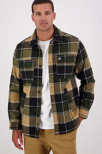 SWANNDRI Kiaraki V3 Wool Shacket Denver Check