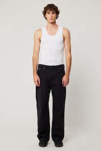 Pants Mens: ROLLAS Big Boss Canvas Washed Black