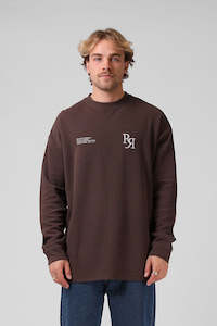 RPM Street Ls Tee Chocolate