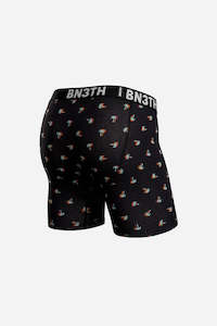 Underwear Mens: BN3TH Outset Print Electric Hawaiian Black