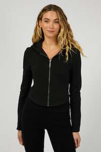 SILENT THEORY Dua Zip Thru Black