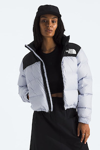 THE NORTH FACE Womens 96 Retro Nuptse Jacket Mystic Haze