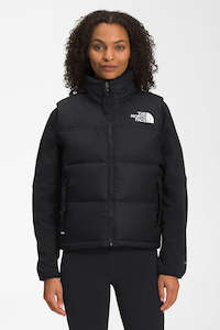 THE NORTH FACE Womens 96 Retro Nuptse Vest Recycled Tnf Black