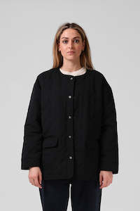 RPM Quilted Jacket Wms Black