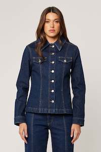 Jackets Womens: ROLLAS Celeste Jacket Riley Blue