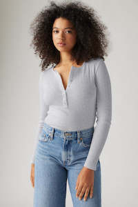 Tops Long Sleeve Womens: LEVI'S Dry Good Vactioner Ls Starstruck Heather