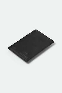 BRIXTON Traditional Card Holder Black Leather