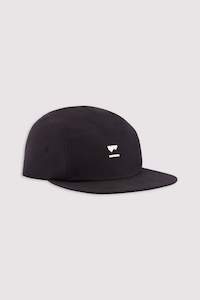 Caps: MONS ROYALE Unisex Ridgeline 5 Panel Cap Black