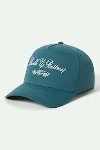Caps: BRIXTON Buckle Up Buttercup Np Hhp Snapback Night Sage