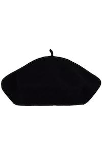 Hats: KANGOL Modelaine Beret Black
