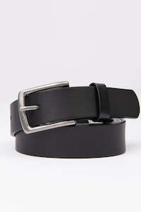 RUSTY High River Leather Belt Black