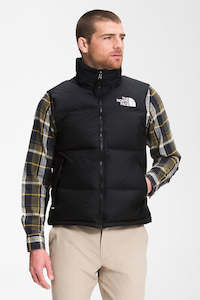 THE NORTH FACE Mens 96 Retro Nuptse Vest Recycled Tnf Black