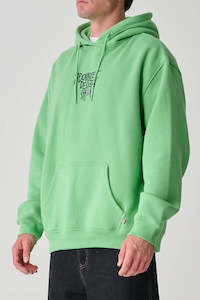 Hoodies Mens: S DOUBLE Dot Shop Hood Green