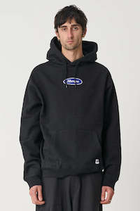 XLARGE Oval Script Hood Black