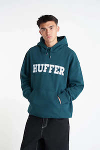 HUFFER Block Out Block Hood Deep Emerald