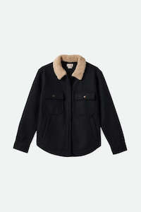 Jackets Mens: BRIXTON Durham Shirt Jacket Black