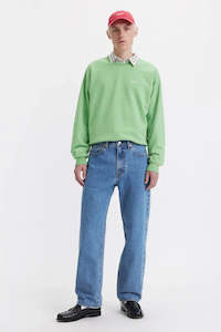 Jeans: LEVI'S 568 Loose Straight Blue Essentials Leg 32
