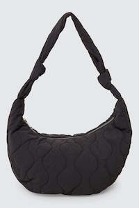 Bags: THRILLS Never Mind Padded Shoulder Bag Charcoal