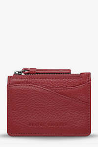 Wallets Unisex: STATUS ANXIETY Hearts Still Beating Rouge