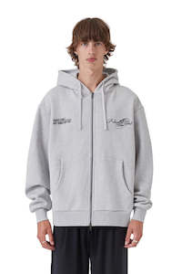 BARNEY COOLS Ns Zip Hood Grey Melange