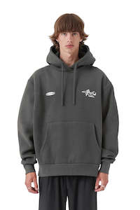 Hoodies Mens: BARNEY COOLS Euphoria Hood Steel
