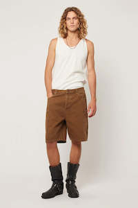 Shorts Mens: ROLLAS Big Electric Short Canvas Caramel
