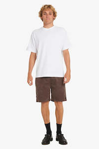 RVCA Escape Elastic Cord Short 2 Chocolate
