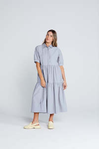 THING THING Luna Dress Onyx Grain