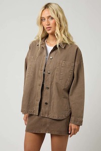 ALL ABOUT EVE Dale Shacket Coco